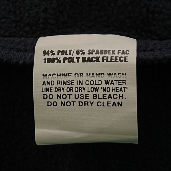 NWOT King Louie Challenger Micro Fleece Lined Full Zip Jacket - Navy - Picture 6 of 8